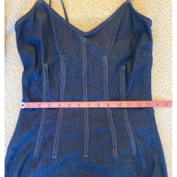 Dolce&Gabbana stretch denim dress - Picture 4 of 9